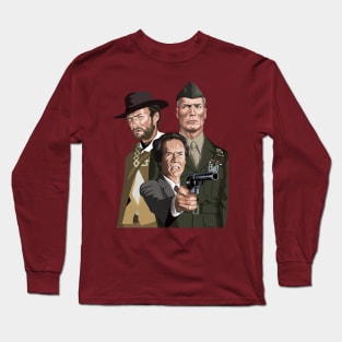 Eastwood, Hollywood's tough guy Long Sleeve T-Shirt